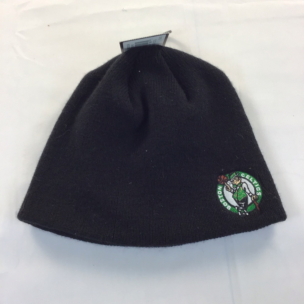 Boston Celtics black winter hat beanie cap